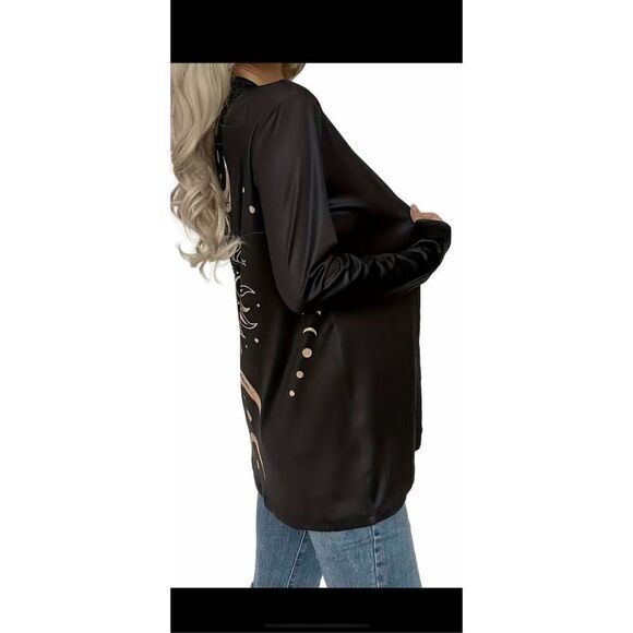 🌚🌞🌙Moon &Sun Long open cardigan super soft. Several sizes , lg-3xl - Picture 10 of 14